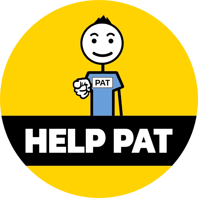 HELP PAT HELP PAT